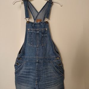 Overall Tomgirl shorts by American Eagle